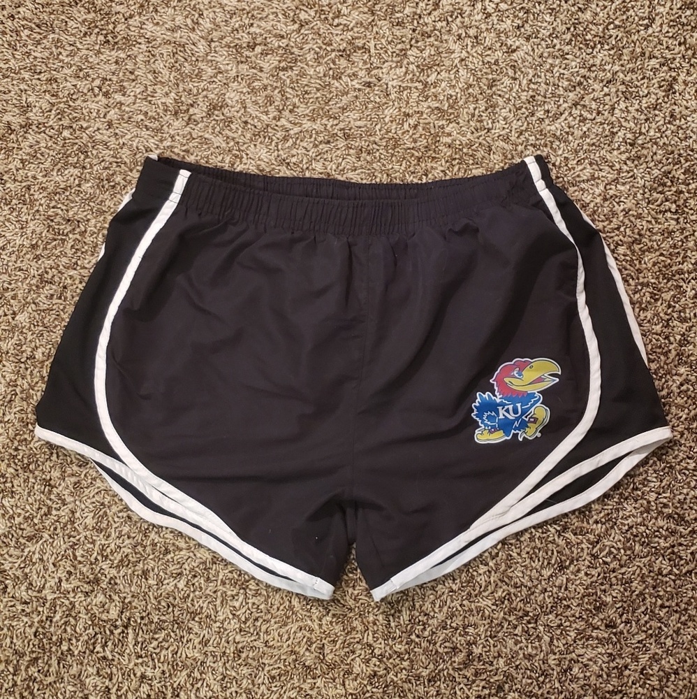 KU Jayhawk sports shorts